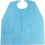 食事用エプロン シール付き ブルー リーブル