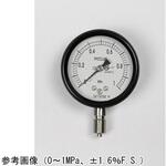 BA10-123 密閉型圧力計(60Φ)立形A枠 BA10-123シリーズ 長野計器