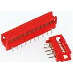 1-215570-2 IDCコネクタ 1.27mmピッチ 12極 2列 オス Micro-MaTch Industrialシリーズ 1セット 2500個入 TE CONNECTIVITY