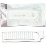 使い捨て袋入り2つ折りヘアブラシ 山陽物産