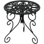 アイアン製プランタースタンド 脚付き ロータイプ「DECOR」(デコール) 住まいスタイル