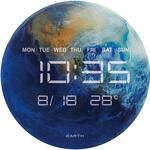 デジタル時計 置き掛け兼用 温湿度計付 SIS