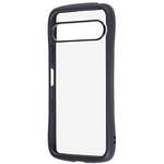 Xperia 10 VII / Puffull 耐衝撃 バンパー ハイブリッドケース / ブラック レイ・アウト