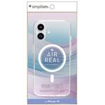 iPhone 16 [AIR-REAL INVISIBLE] MagSafe対応 薄型軽量ハードケース クリア Simplism