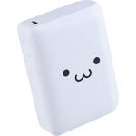 モバイルバッテリー 10000mAh USB-C/USB-A 両面挿し パススルー充電 振動通知 インクルーシブデザイン エレコム