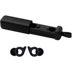 耳栓 睡眠用 遮音 二層構造 d字形状 軽量1.1g 水洗い可 ケース付き エクリア イヤープラグ デュオ エレコム