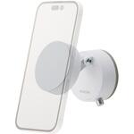 スマホホルダー マグネット MagSafe対応 真空吸盤固定 机 壁設置可能 折りたたみ式 メタルプレート付 エレコム