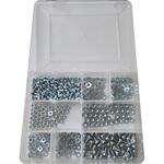 ねじセット(なべ小ねじ・ナット・ばね座金・ワッシャー)(ユニクロめっき) 八幡ねじ