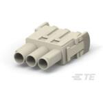 T2115032101-000 ヘビーデューティパワーコネクタ 3極 1.2A 30 V TE CONNECTIVITY
