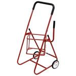 ハンドル付一斗缶スタンド(タイヤ付) アルミス