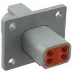 DT04-4P-L012 コネクタハウジング 4極 オス ハウジング TE CONNECTIVITY