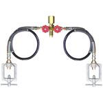 アセチレン集合三方弁セット 阪口製作所