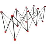 スパイダーレッグワークテーブル8脚 アルミス