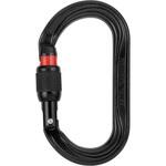 O型カラビナ オグザン スクリューロック ブラック PETZL
