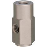 真空パッドミニホルダ単体 固定式 真空取出し口横 PISCO(ピスコ)