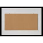 木彫枠ニューコルク掲示板 青井黒板