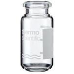 6ACV10-1RF ヘッドスペースバイアル ND20 ラベル付 ガラスラウンドボトム 6ACVシリーズ Thermo Fisher Scientific
