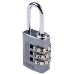 145/20 Titanium Abus 安全用南京錠 パドロック アルミ、スチール グレイ ABUS