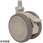 TEA60JN10SL-14 双輪キャスター Φ60 自在 ストッパー付 ネジ式 東海キャスター
