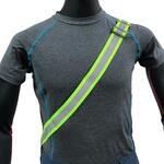 高視認性アジャスター付き伸縮安全タスキ 天牛(富士手袋工業)