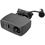 セパレートソケット 2PD30W/リバーシブルUSB自動判定 カシムラ