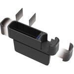 シートポケット USB-A/Cポート付き カシムラ