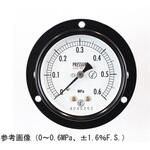 AA15-223 普通形圧力計(Φ60)埋込形D枠(取付穴) AA15-223シリーズ 長野計器