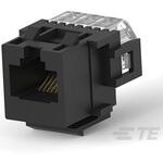 216005-4 RJ45 モジュラーコネクタ メス RJ45コネクタ 表面実装 Cat3 1袋 5個入 TE CONNECTIVITY