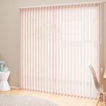 【オーダー】レース付き縦型ブラインド デュアルツイン ルノファブ TOSO