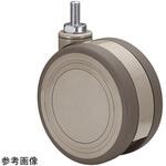 TEA130N12L-25 双輪キャスター Φ130 自在 ネジ式 TEシリーズ 東海キャスター
