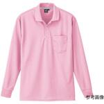 6035-75-SS 長袖ポロシャツ ピンク 6035-75シリーズ ジーベック