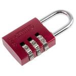 145/30 Red Abus 安全用南京錠 パドロック アルミ、スチール 赤 ABUS