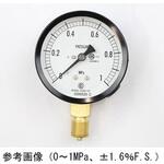 AC20-131 普通形圧力計(Φ75)立形A枠 耐振用 AC20-131シリーズ 長野計器