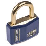 XR0084B 40 Abus 安全用南京錠 パドロック 真鍮 青 ABUS