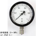 BC12-133 密閉型圧力計(75Φ)立形A枠 BC12-133シリーズ 長野計器