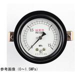 BA15-123 密閉型圧力計(60Φ)埋込形D枠(取付金具) BA15-123シリーズ 長野計器