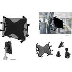 Xグリップ(XL)タブレットホルダー 9-10インチタブレット用 1.5インチボール付き&タフクロー(S)セット(標準アーム) 1.5インチボール ラムマウント