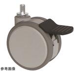 F075N12SDP1．25L-14 双輪キャスター Φ75 自在ストッパー付 ネジ式(大)レバー F075Nシリーズ 東海キャスター