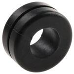 633-03010 HV1301-PVC-FR-BK 配線グロメット ケーブルグロメット 最大ケーブル径：8mm 1袋 100個入 ヘラマンタイトン(タイトン)