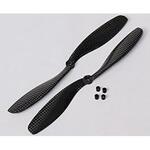 445000050-0 Propeller 8X4.5 Black CW/CCW 2pcs アズワン
