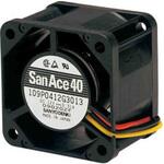 109P0412B301 軸流ファン 電源電圧：12 V dc DC 40 x 40 x 28mm 山洋電気