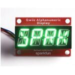 COM-18566 SparkFun Qwiic Alphanumeric Display - Green SPARKFUN