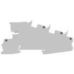 8WH6001-4FF00 コンポーネント端子台 8WH 設置端子 Terminal for use with for use with 端子台 1袋 50個入 SIEMENS