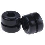 633-02120 HV1212-PVC-FR-BK 配線グロメット ケーブルグロメット 最大ケーブル径：4mm 1袋 100個入 ヘラマンタイトン(タイトン)