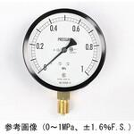 AE20-131 普通形圧力計(Φ100)立形A枠 蒸気用 AE20-131シリーズ 長野計器
