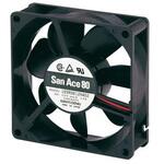 109R0824H4021 軸流ファン 電源電圧：24 V dc DC 80 x 80 x 25mm 山洋電気