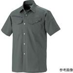 1692-25-5L 半袖シャツ チャコールグレー 1692-25シリーズ ジーベック