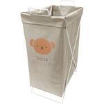 #01933 miffy 折り畳めるランドリーバスケ縦 オカトー
