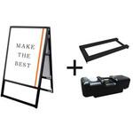 ブラックバリウススタンド看板LED 常磐精工