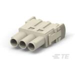 T2115032101-000 ヘビーデューティパワーコネクタ 3極 1.2A 30 V 1箱 12個入 TE CONNECTIVITY